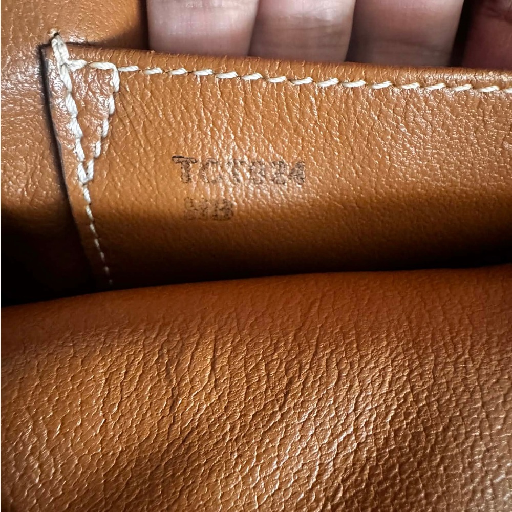 VINTAGE Bolide Hermes Tan Leather Satchel - Picture 11 of 16
